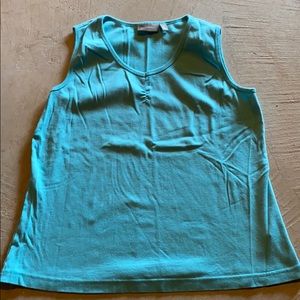 🌸 Crofts & Barrow Blue Tank top